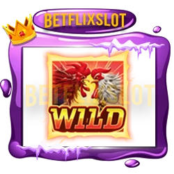 Wild สัญลักษณ์ Rooster Rumble